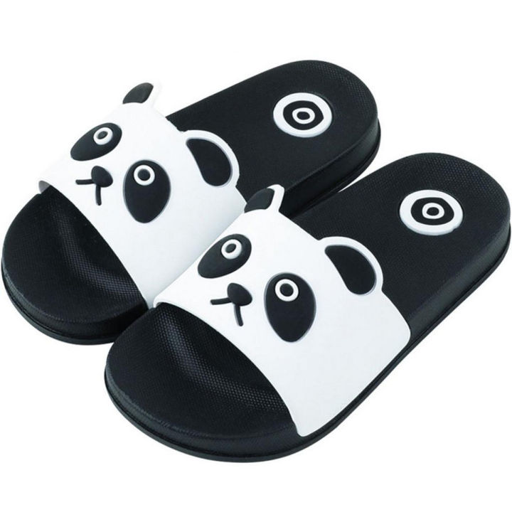 【FOOT SOFA】Baby Kids Girls Boys Home Slippers Cartoon Cat Floor Family Shoes Beach Sandals Shoes For Kids