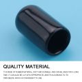 80 Pieces Rubber End Caps Flexible Bolt Covers Screw Caps Thread Protectors in 4 Sizes 1/4 to 3/4 Inch (Black). 