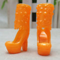 10 Pairs Super Cute Mixed Style Wedding Fashion Shoes for Doll Christmas Gift. 