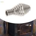 BBQ Spring Handle Metal Easy Install Compression Spring Handle for Wood Stoves Pits Barbecue. 