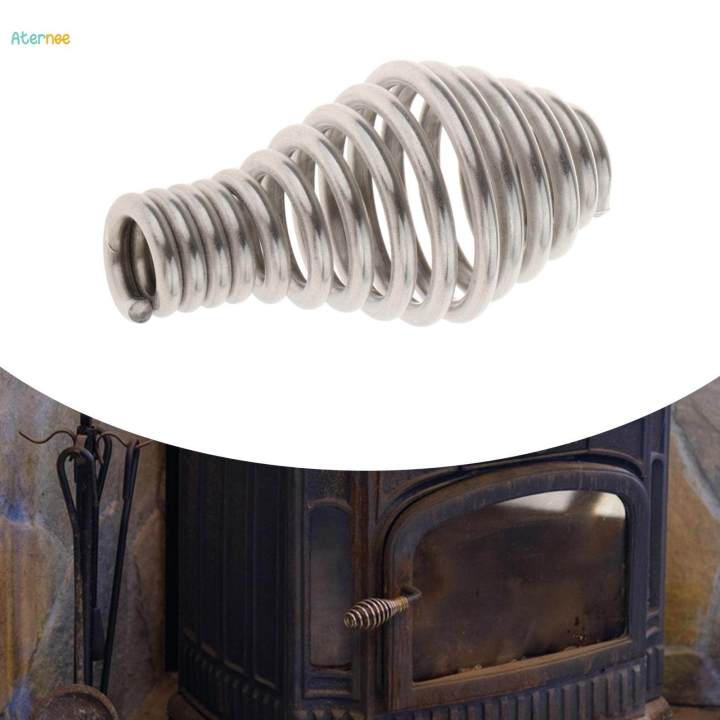 BBQ Spring Handle Metal Easy Install Compression Spring Handle for Wood Stoves Pits Barbecue