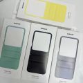 Official Style Kindsuit Leather Case with Hinge Protector for Samsung Galaxy Z Flip 6. 