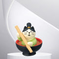 Cartoon Ornament Solid Construction Mini Anime Model Fairy Garden Statue. 