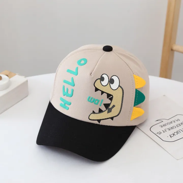 2021%20Trend%20Baby%20Hat%20Sumbrero%20New%20Dinosaur%20Print%20Baseball%20Cap%20Takip%20Summer%20Sunscreen%20Kids%20Beach%20Hat%20Outdoor%20Sun%20Protection%20Sun%20Hat%20Fashion%20Baby%20Accessories%20Unisex%20-%20Image%208