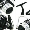 MeterMall DS Fishing Reel 5.2:1 High Speed Mesin Pancing Metal Spool 12 Ball Bearings Reversible Handle For Freshwater Saltwater. 
