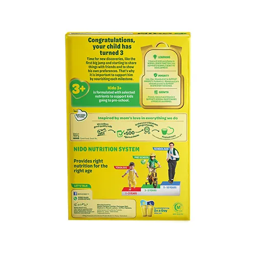 NESTLE%20NIDO%20Pre%20School%20Nutrition%20%203+%20Powder%20800g%20-%20Image%202