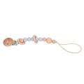 Pacifier Clip Holder, Drop Proof Baby Silicone Pacifier Chain Food Grade Silicone for Home. 