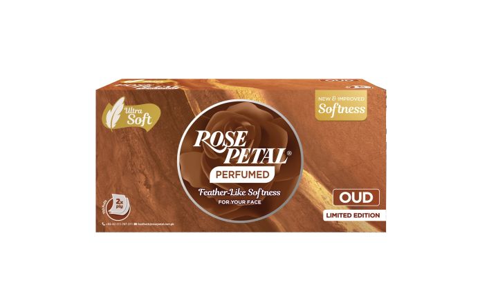 Rose Petal Perfumed Ultrasoft Facial Tissues - 300 pulls