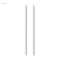 Long Tassel Dangle Drop Earrings Punk Rhinestone Earrings for Wedding Women. 