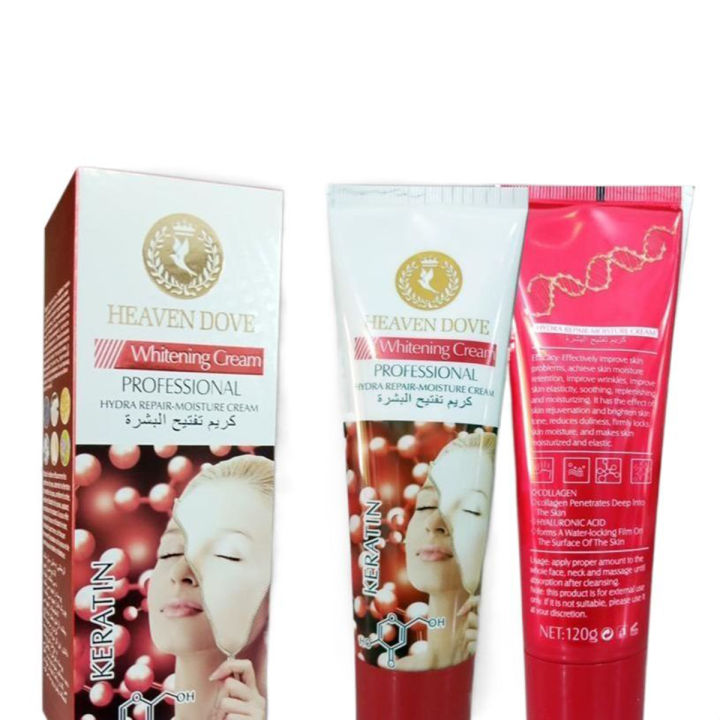 Heaven  D o v e Whitening Cream Keratin 120G