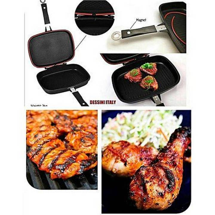 Double Sided Magic Fry Pan - Non-Stick