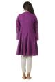 EGO Winter Collection 2019  Purple Ray  Purple Cotton Kurti For Women. 
