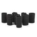 10pcs Sport Finger Splint Guard Bands Finger Protector Guard Support Basketball Sports Aid Band Nylon Black. 