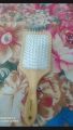 Italian Square Wooden Anti Comb Types Brush Paddle Unisex, Bambo Healthy Massage Scalp Professional Hair Brush for Salon Hairdressing Styling Tools, Bamboo Hair Brush. 