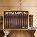 Big Goal 15 Lac Savings Challenge I Save 1.5 Million Rupees Easily I Financial Budget Planner Tracker Box I Saving Box I Saving Money Box I Saving Box For Money I Money Saving Box I Money Box I Saving Money Box With Lock I Mister Traders 15 Lac Saving Box. 