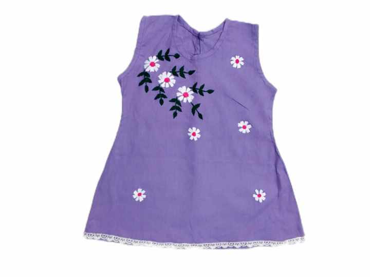 Pack%20of%201%20Frocks%20Hand%20Embriodery%20Baby%20Dress%20Summer%20Wear%201-10%20%20years%20Random%20Design%20(SAME%20COLORS)%20-%20Image%204
