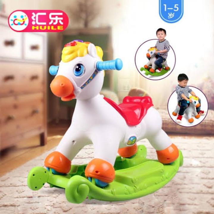 Baby Horse 3 1 Rocking Riding With Lights Music Kids Rocking Horse Baby Horse Swing Musical Horse children Riding Toy Pony Horse With Lights and Different Music Daraz.pk