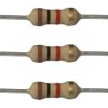 12 Pcs 1K Ω Ohm 1/4 Watt Through Hole Resistor | 1k Ohm Resistance | ±5%. 