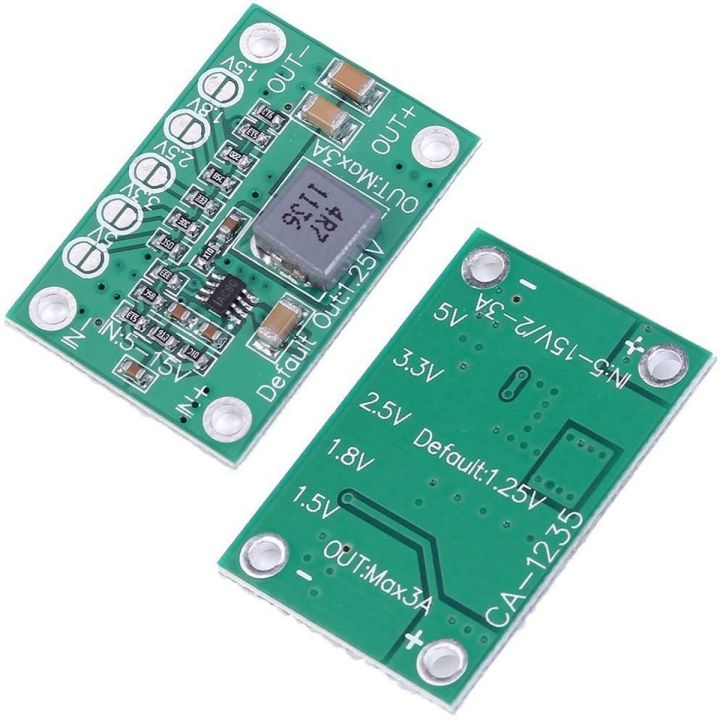 DC TO DC Voltage Regulator Step Down Converter Module 5-16V to 1.25V 1.5V 1.8V 2.5V 3.3V 5V