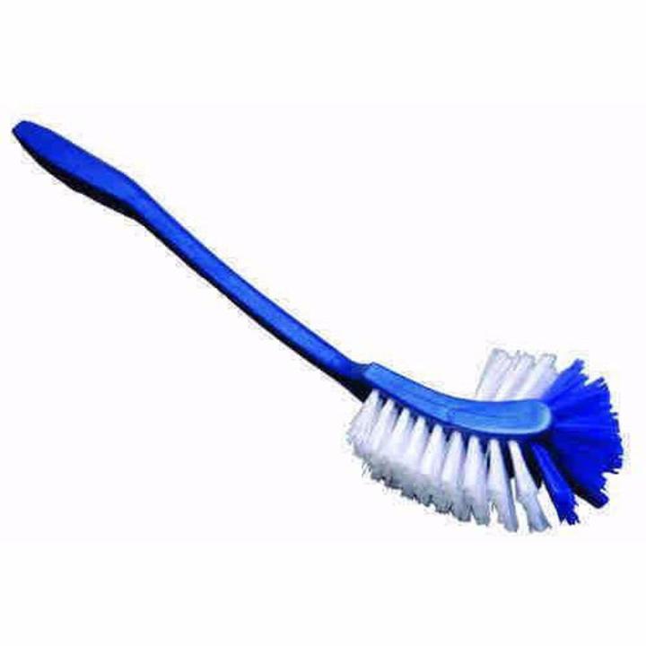 Blue And White Bathroom Cleaning Brush-Multi Color