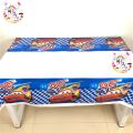 Lightning Mcqueen Theme Table Cover. 