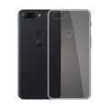 OnePlus 5T Soft Transparent Back Cover Airbag Protection Case with Camera Shield. 