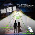 Solar Light Outdoor, 122 LED Solar Motion Light, Adjustable Solar Flood Lights Outdoor Motion Sensor with 3 Modes, IP65 Waterproof, Security Lights Motion Outdoor, Garage Wall Light (1 Pack). 