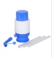 Manual Water Pump Dispenser For 19 liter Water Cans Large - Blue & White. 