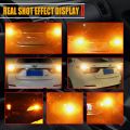 CANBUS LED Turn Signal Indicator Light Bulbs For Car (Pack of 4) 7440 T20 7443 Waterproof, High Quality, Super Brightness Hazard / Blinker led Lights. 