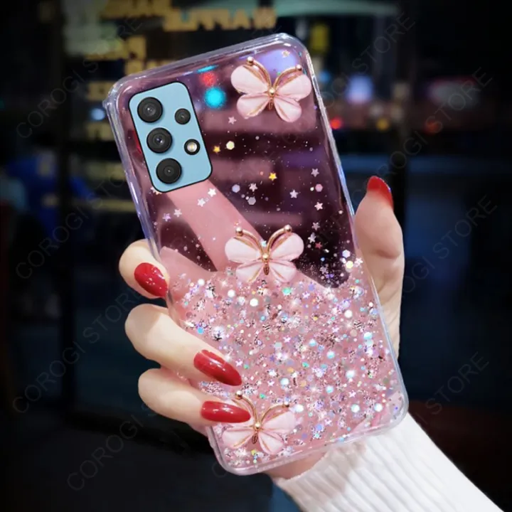 For%20Samsung%20Galaxy%20A72%20Cover%20Fashion%203D%20Diamond%20Butterfly%20Shiny%20Glitter%20Starry%20Space%20Phone%20Case%20Clear%20Soft%20TPU%20Silicone%20Shockproof%20Protective%20Back%20Cover%20-%20Image%204