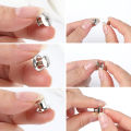 10pcs Locking Pin Back Locking Pin Keeper Clasp Metal Pin Backing for Brooch Yao Store. 