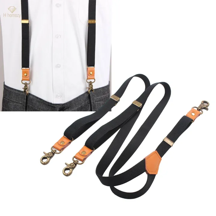Suspenders%20for%20Men%20Shaped%20Elastic%20Straps%20Heavy%20Duty%20with%20Swivel%20Hooks%20Adjustable%20Casual%20Pants%20-%20Image%203