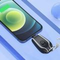 Portable Keychain Charger 1500mAh Ultra-Compact Mini Battery Pack Fast Charging Backup Power Bank. 