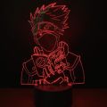 3D Naruto Anime Gifts Night Light for Kids 3D Optical Illusion Night Light 7 Colors Bedside Lights Table Lamp with Remote & Smart Touch,Christmas Birthday Gifts for Anime Fans. 