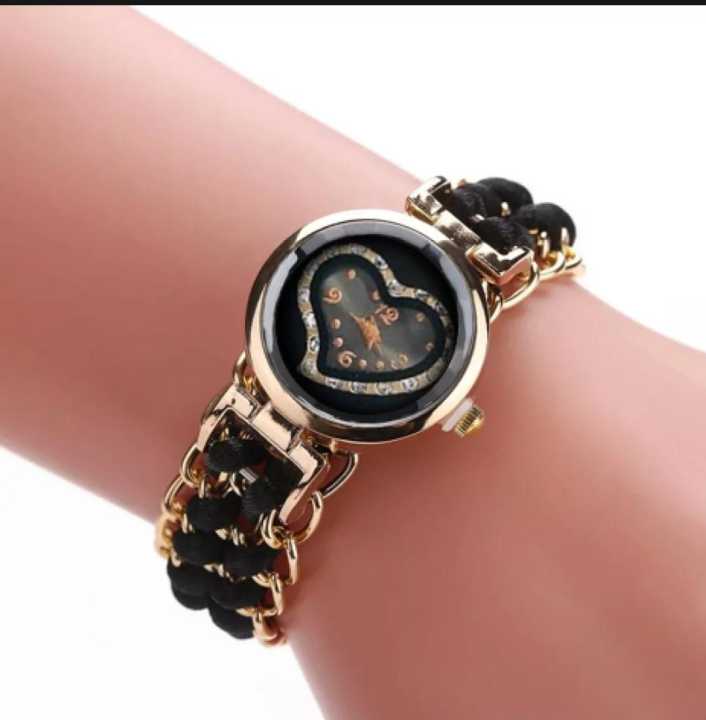 Black%20Heart%20Shape%20Ladies%20Stylish%20Fashion%20Edition%20wrist%20watch%20(New)%20-%20Image%202