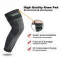 Compression Knee Support Pads Basketball Gym Sport Sleeve Knee Protector Volleyball Running Elastic Long Kneepad Brace FULL Leg Knee Sleeves for Running & Cycling Full Leg Compression Sleeves with Wraps Knee Support. 