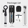 Ansinna USB Computer Microphone with Tripod, Plug and Play Condenser Recording PC Microphone for_Mac & Windows, USB Studio Microphone. 