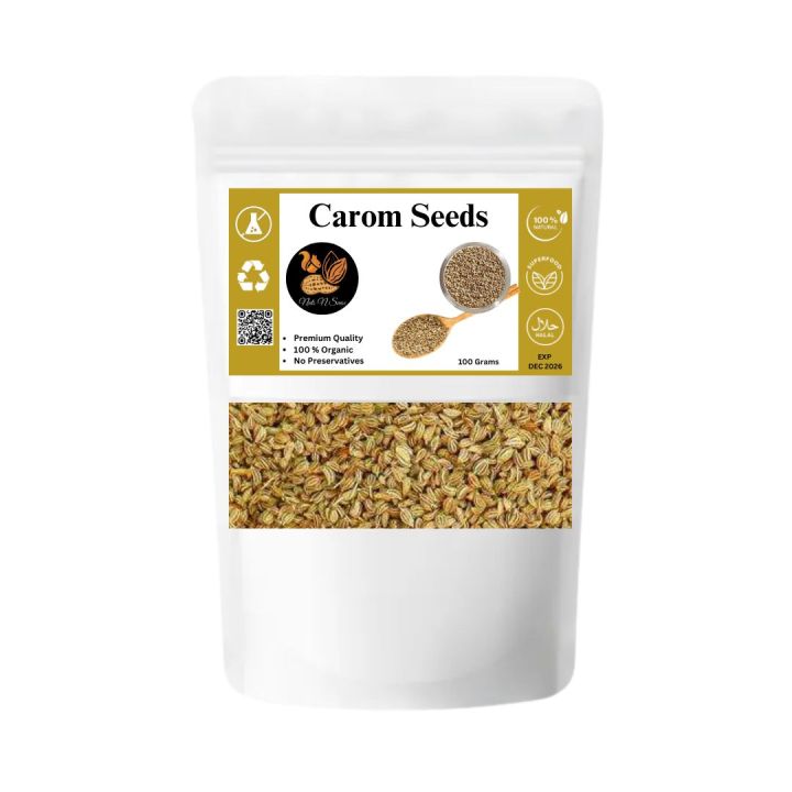 Ajwain Seeds | Carom | Ajwin 100 Grams By Nuts N Snax