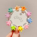 10Pcs Mini Cute Hair Claws Hair Clips Colorful Flower Star Hairpins Bang Clip Women Girls Headdress Headwear Hair Accessories. 