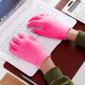 1 Pair Unisex Winter Warm Capacitive Knit Gloves Hand Warmer For Touches Screen Smart Phone XIN-Shipping. 
