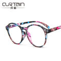 【BestGO】 Korean fashion glasses frame, retro round glasses frame trendy, can be equipped with flat mirror with myopia frame mirror. 