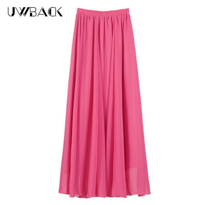 Long flowy chiffon skirts best sale