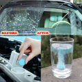 2 Pcs Car Windshield Cleaning Effervescent Tablets Ultra-clear Wiper Glass Cleaner. 