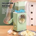 Vegetable Slicer Cutter Chopper Upgraded Hand Crank Multifunctional Vegetables Graters Fruit Kitchen Tool. 