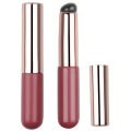 Lip Brush With Cover Angled Concealer Makeup Tool Portable Round Head Like Fingertips Q Soft Lipstick Brush. 