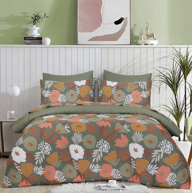 Beddys%20Studio%20Double%20%7C%20King%20Size%20Printed%20Bedsheet%20Set%20With%202%20Pillow%20Cover%20(19%20x%2029)%20Inches%20-%20Image%202