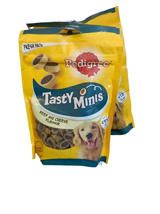 Pedigree%20Tasty%20Minis%20Beef%20and%20Cheese%20155Gm%20-%20Image%202