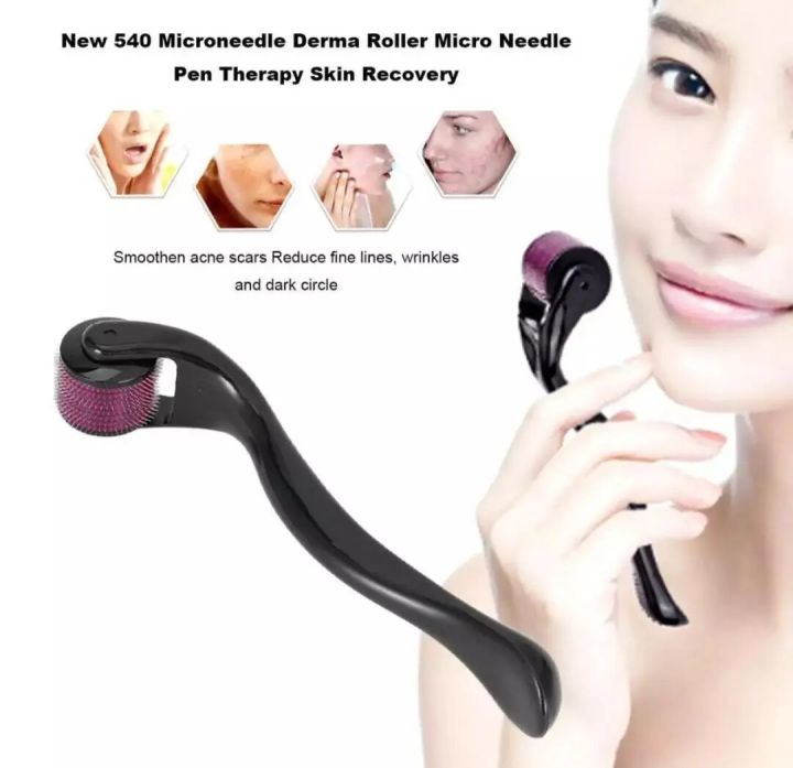 Derma Roller 0.50mm Skin Therapy Micro-Needle 540 For Acne Scars ...