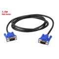 VGA Cable 1.5m Length crystal cable for pc / projector ETC Male to Male vga cable. 
