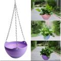 NS Collection-  Plant Hanging Basket - Flower Pot - Stainless Steel Chain - Home Decorations - Multi colors. 